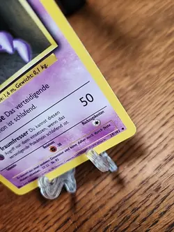 Alpollo (Haunter GERMAN) 29/102 Base Set Unlimited Vintage Pokemon TCG - Image 5