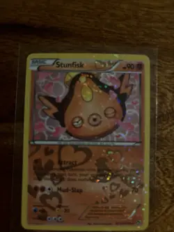 Pokemon TCG Stunfisk RC12/RC25 Lightly Played 2013 - Image 1