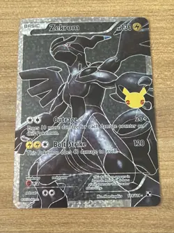 Pokemon TCG Zekrom 114/114 Celebrations: Classic Collection Holo - Image 1
