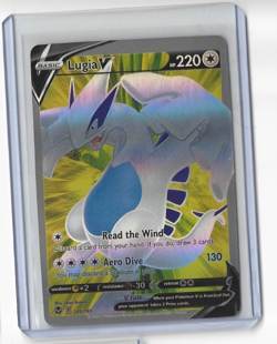 Pokemon Lugia V 185/195-Silver Tempest-Sword And Shield-Holo Secret Rare - Image 1
