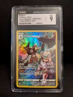 2022 Pokemon KLEAVOR TG08/TG30 Astral Radiance Trainer Gallery Holo English (B) - Image 1