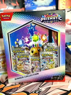 LOT of 10 Prismatic Evolutions Binder SEALED NEW Pokemon TCG Scarlet & Violet - Image 2