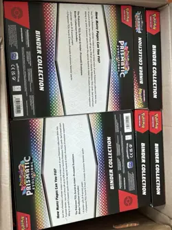 LOT of 10 Prismatic Evolutions Binder SEALED NEW Pokemon TCG Scarlet & Violet - Image 4