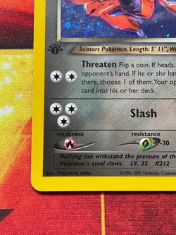 Dark Scizor - 9/105 - Pokemon Neo Destiny 1st Edition Holo Rare MP/LP- - Image 4