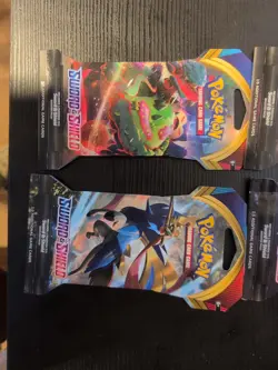 Pokemon Sword and Shield Base Set - 4 Sleeved Booster Packs NEW FULL ART SET - Image 3