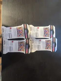 Pokemon Sword and Shield Base Set - 4 Sleeved Booster Packs NEW FULL ART SET - Image 4