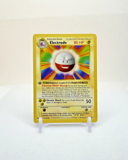 ELECTRODE 1ST EDITION (Shadowless) NON HOLO - Pokemon Base Set - 21/102 - Image 1