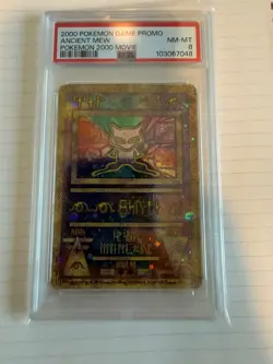 Pokemon TCG 2000 Ancient Mew Holo Movie Promo NM-MT PSA 8 - Image 1