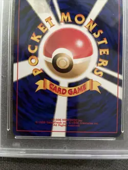 1999 Pokemon Japanese Team Rocket Dark Dugtrio #51 Holo Graded: 10 - GEM MINT! - Image 5