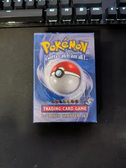 *FACTORY SEALED* Pokemon TCG Base Set 2-Player Starter Set 1999 WOTC Vintage 742818060479 - Image 1