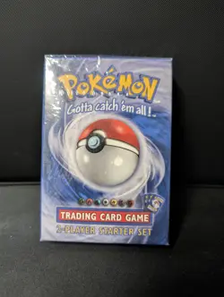 *FACTORY SEALED* Pokemon TCG Base Set 2-Player Starter Set 1999 WOTC Vintage 742818060479 - Image 2