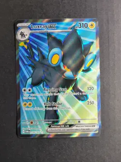 Luxray Ex 195/167 Pokemon TCG S&V Twilight Masquerade Ultra Rare Holo NM - Image 2