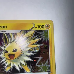 Pokemon Sword & Shield SWSH094 Jolteon Black Star Promo NM Condition - Image 3