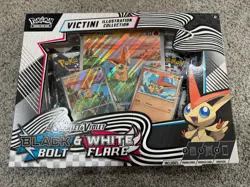 Pokemon TCG: Black Bolt & White Flare Unova Victini Illustration Collection Box - Image 1