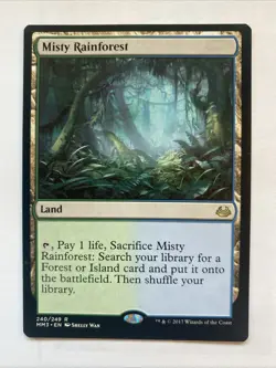 Misty Rainforest Modern Masters 2017 Regular - Image 1
