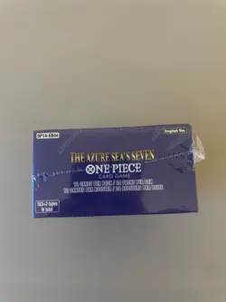 One Piece TCG OP-14 The Azure Sea’s Seven Booster Box English Brand New & Sealed - Image 2