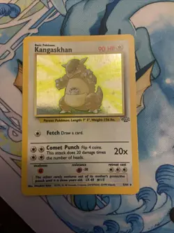 Pokemon TCG Kangaskhan Jungle 5/64 Holo Unlimited Holo Rare - Image 1