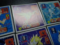 Pokemon Amada Sticker Jolteon Flareon Vaporeon Zapdos Articuno Moltres etc #6116 - Image 4