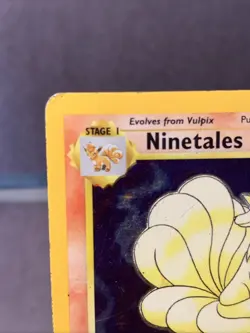 Pokemon TCG Ninetales Base Set Unlimited #12/102 Holo Rare WOTC VTG 1999 HP - Image 2