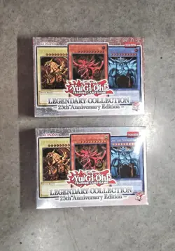 2x YuGiOh Legendary Collection 25th Anniversary Edition Box Brand New & Sealed - Image 1