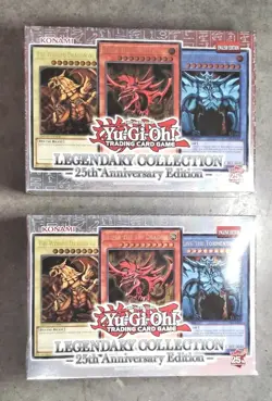 2x YuGiOh Legendary Collection 25th Anniversary Edition Box Brand New & Sealed - Image 2