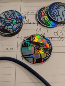 Lugia Cracked Ice Pokemon Trading Card Game Coin *Free Shipping* - Image 1