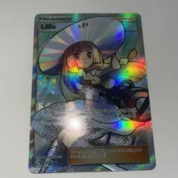 Pokemon Sun & Moon base set Lillie 147/149 Trainer card mint condition - Image 2