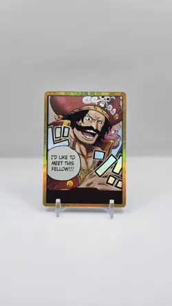 DON!! Card (Gol.D.Roger) (Gold) OP13 One Piece Carrying On His Will - Image 1