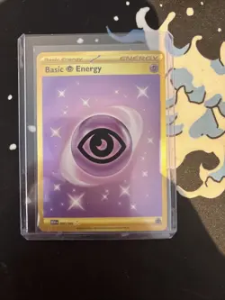 Pokemon TCG Psychic Energy Scarlet & Violet Basic Card 207/165 Gold - Image 1