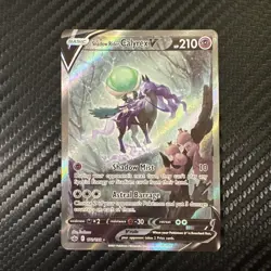 Pokemon TCG Shadow Rider Calyrex v Chilling Reign Holo Card 172/198 - Image 1