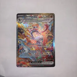 Pokemon Greninja EX TCG Twilight Masquerade Holo Card 214/167 - Image 3