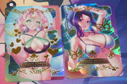 Demon Slayer Kanroji Mitsuri Shinobu Goddess Foil Waifu Swimsuit Card Set - Image 1