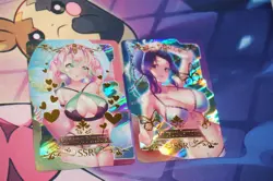 Demon Slayer Kanroji Mitsuri Shinobu Goddess Foil Waifu Swimsuit Card Set - Image 2