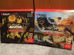 MTG Set of 2 Avatar Scene Boxes ART CARDS, EASELS & PACKAGING ONLY - Image 1