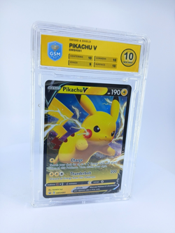 Pikachu V SWSH061 SWSH: Sword & Shield Promo Cards Holo - GRADE 10 GEM MINT RARE - Image 2