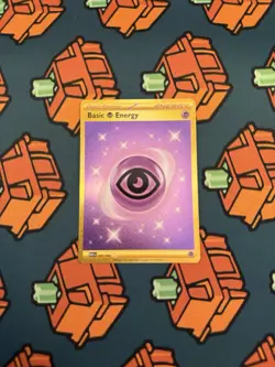 Pokemon TCG Psychic Energy Scarlet & Violet Basic Card 207/165 Gold NM - Image 1