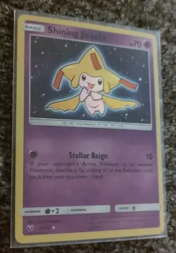 Pokemon TCG Shining Jirachi Holo Ultra Rare Card 42/73 Shining Legends - Image 3