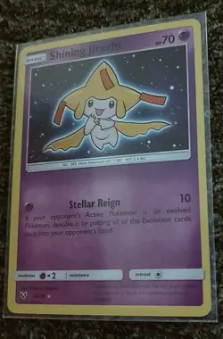 Pokemon TCG Shining Jirachi Holo Ultra Rare Card 42/73 Shining Legends - Image 4