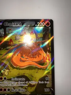 Pokemon TCG Charizard v SWSH260 Sword & Shield Promo Card Near Mint Condition - Image 3