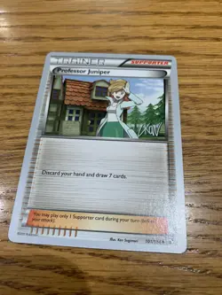 Pokemon Trainer Professor Juniper 101/114- 2011 World Championship Card - Mint - Image 3