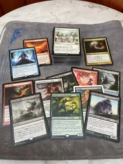 MTG MAGIC THE GATHERING 100 BULK RARES + MYTHICS OLDER SETS ONLY! - Image 1