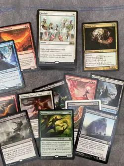 MTG MAGIC THE GATHERING 100 BULK RARES + MYTHICS OLDER SETS ONLY! - Image 2