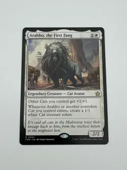 Arahbo, the First Fang Foundations FDN Magic The Gathering MTG NM - Image 1