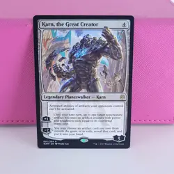 LP Karn, the Great Creator English War of the Spark MTG Magic The Gathering - Image 1