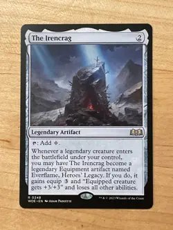 MTG NM The Irencrag [Wilds of Eldraine] - Image 1