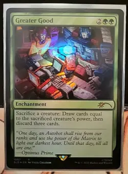 Greater Good Secret Lair Drop Foil - Image 1