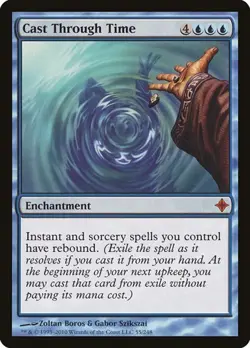 Cast Through Time Rise of the Eldrazi MP MTG - Image 1