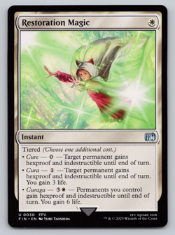 Restoration Magic - Final Fantasy - MTG - Image 1