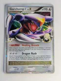 Garchomp C LV.X DP46 Diamond and Pearl Promo Black Star HP - Image 1
