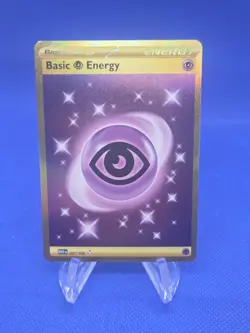 Pokemon Scarlet & Violet 151 Basic Psychic Energy 207/165 Gold Hyper Rare NM - Image 1